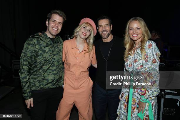 Perez Hilton, Natasha Bedingfield, Tony Horton, and Jewel attend the Wellness Your Way Festival at Duke Energy Convention Center on October 6, 2018...