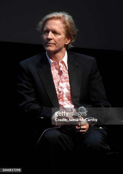 Eric Stoltz speaks onstage at the 56th New York Film Festival - "Her Smell" premiere at Alice Tully Hall, Lincoln Center on September 29, 2018 in New...