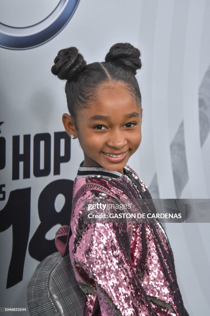 US-ENTERTAINMENT-BET-HIP HOP-AWARDS-ARRIVALS