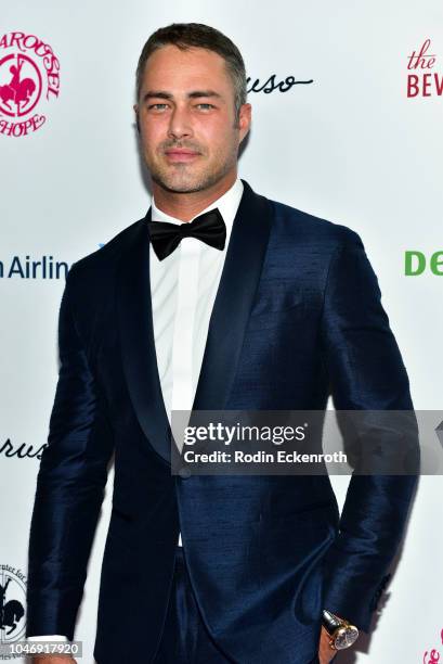 Taylor Kinney attends the 2018 Carousel of Hope Ball at The Beverly Hilton Hotel on October 6, 2018 in Beverly Hills, California.