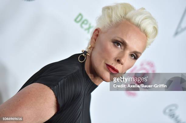 Brigitte Nielsen attends the 2018 Carousel of Hope Ball at The Beverly Hilton Hotel on October 6, 2018 in Beverly Hills, California.