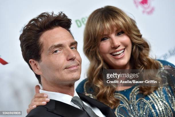 Richard Marx and Daisy Fuentes attend the 2018 Carousel of Hope Ball at The Beverly Hilton Hotel on October 6, 2018 in Beverly Hills, California.
