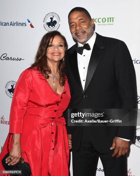 Debbie Allen and Norm Nixon attend the 2018 Carousel of Hope Ball at The Beverly Hilton Hotel on October 6, 2018 in Beverly Hills, California.