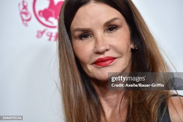 Janice Dickinson attends the 2018 Carousel of Hope Ball at The Beverly Hilton Hotel on October 6, 2018 in Beverly Hills, California.