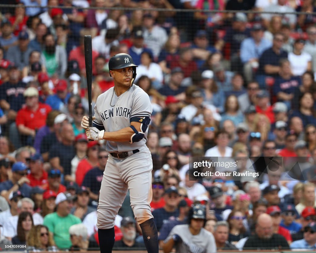 New York Yankees v Boston Red Sox