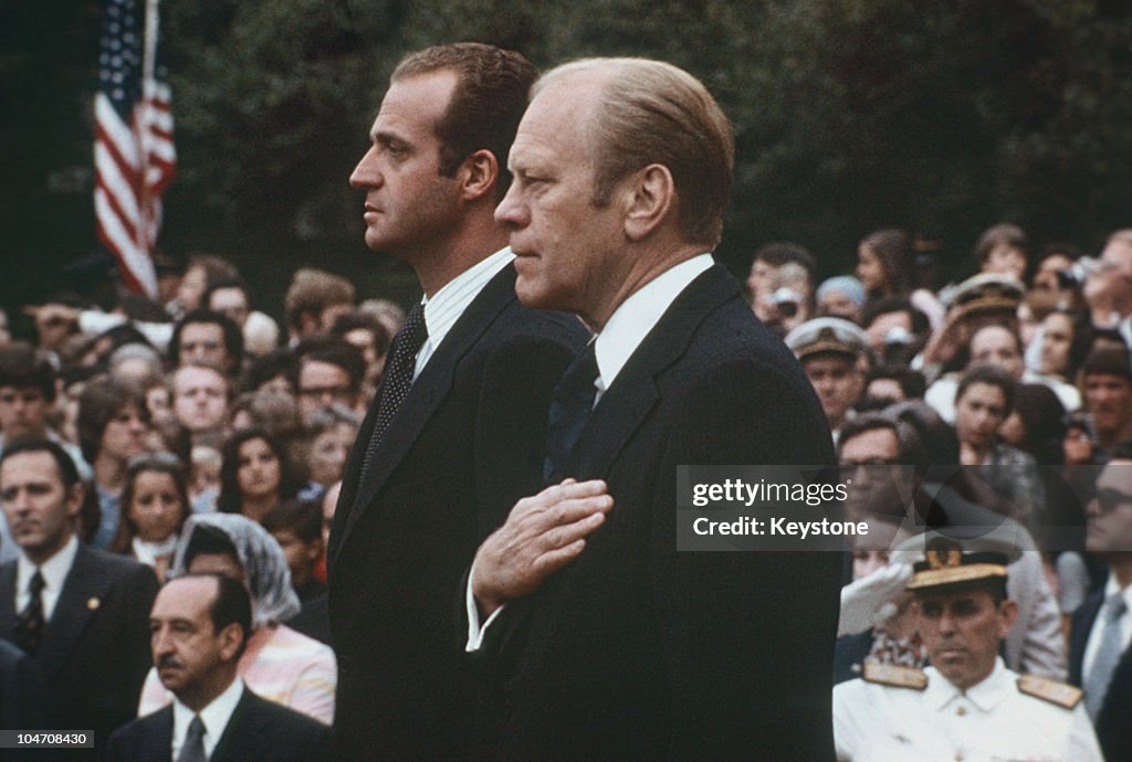 King Juan Carlos Visits USA