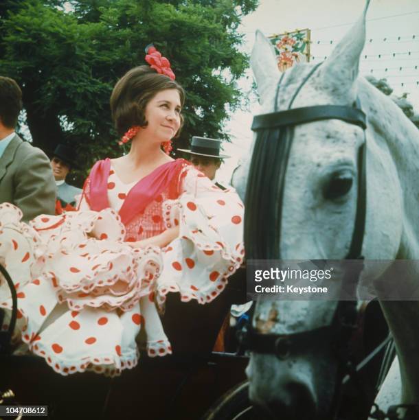 Queen Sofia of Spain in 1973.