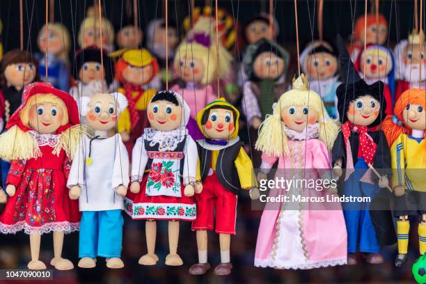 prager marionetten - czech republic stock-fotos und bilder