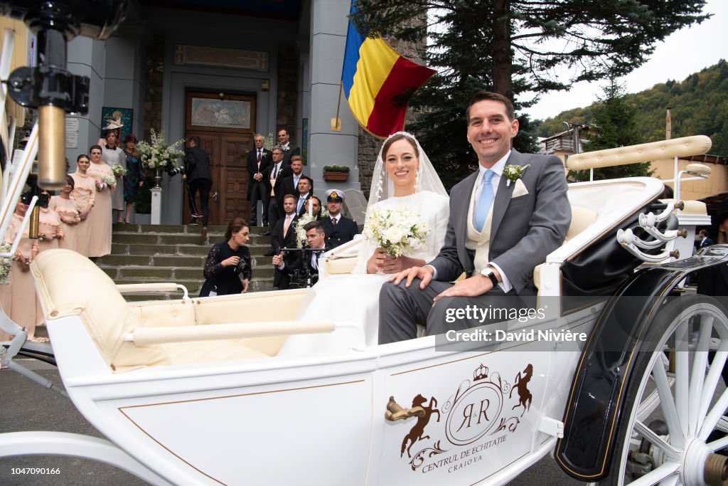 Wedding Of Prince Nicholas Of Romania And Princess Alina Of Romania In Sinaia