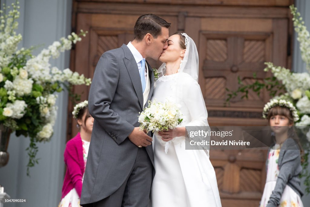 Wedding Of Prince Nicholas Of Romania And Princess Alina Of Romania In Sinaia