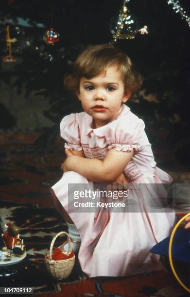 Crown Princess Victoria of Sweden in December 1979.