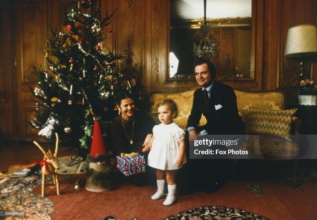 Swedish Royals At Christmas