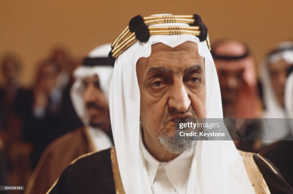 King Faisal At Arab League Summit