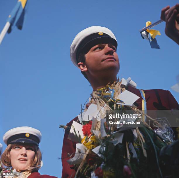 Crown Prince Carl Gustaf of Sweden in 1966.