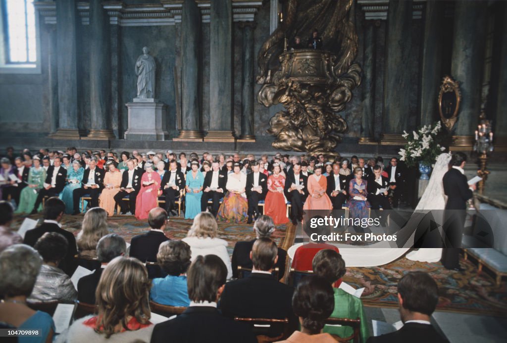 Princess Christina Of Sweden's Wedding