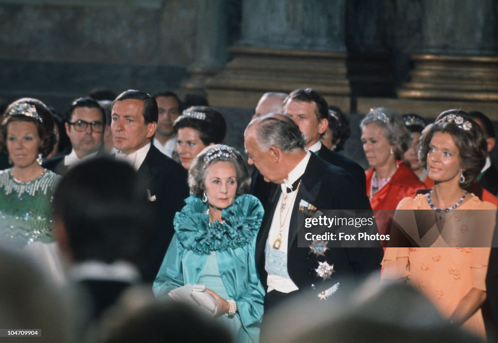 Princess Christina Of Sweden's Wedding