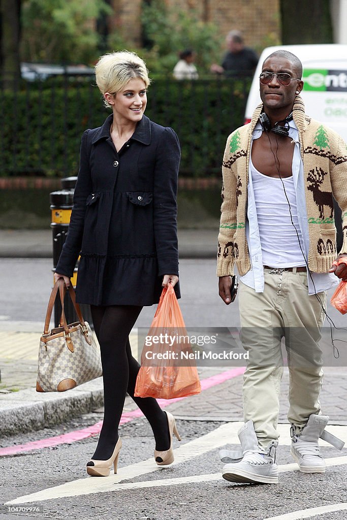 'X Factor' Contestants Sighting in London - October 4, 2010