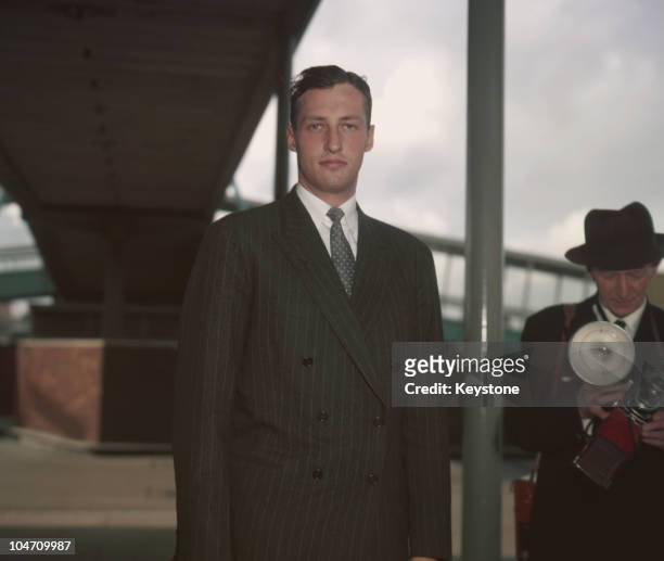 Crown Prince Harald of Norway in 1961.