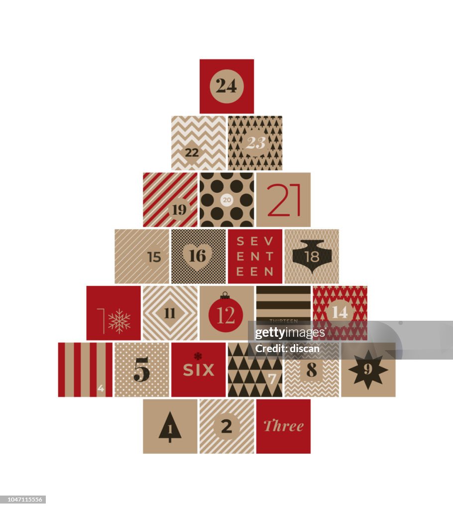 Christmas advent calendar