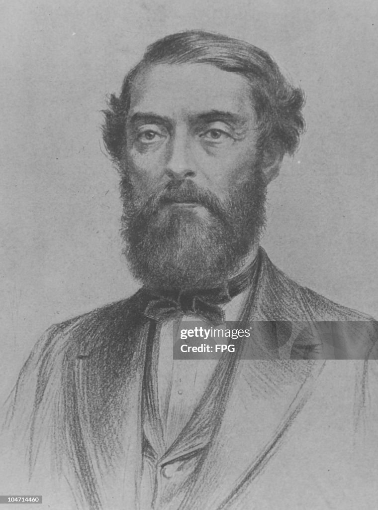 Drake Col Illustration depicting Edwin Laurentine Drake , an American oil... News ...