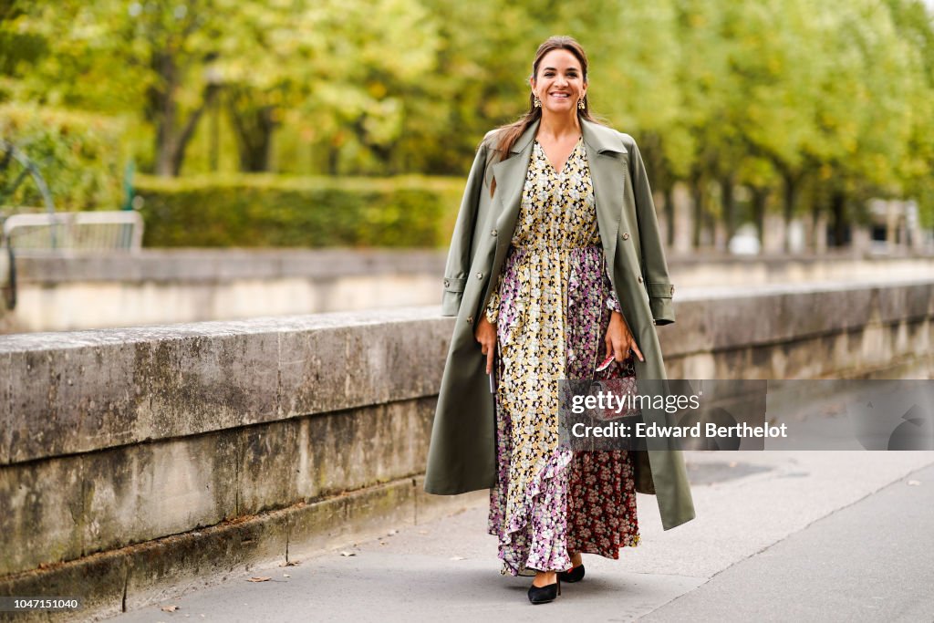 Street Style : Paris Fashion Week Womenswear Spring/Summer 2019 : Day Seven