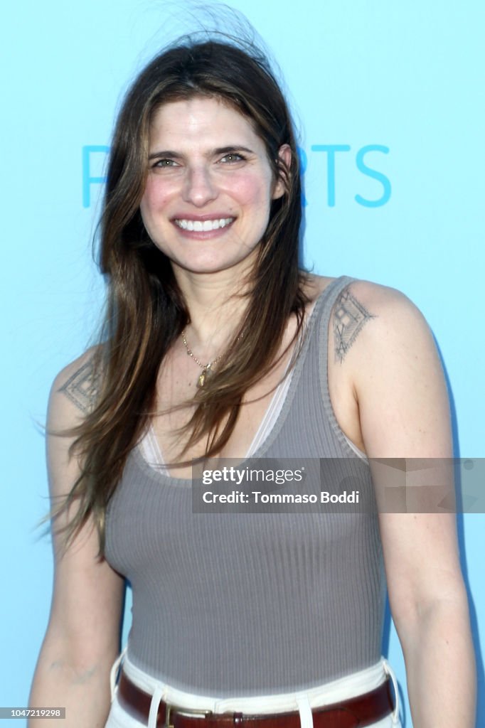 Lake Bell attends the P.S. Arts Express Yourself 2018 at Barker... News ...