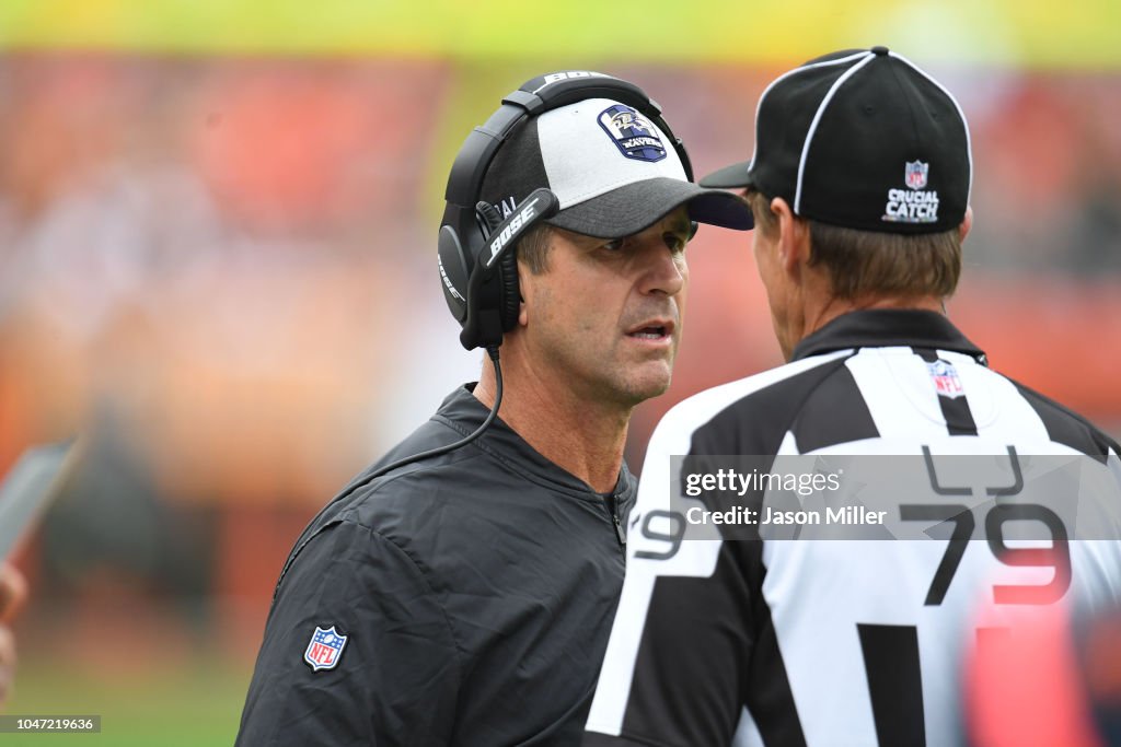 Baltimore Ravens v Cleveland Browns