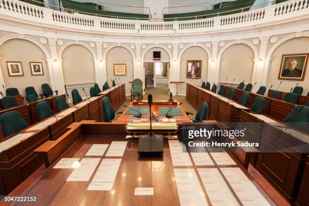 nova scotia house of assembly in halifax - federal building stock pictures, royalty-free photos & images