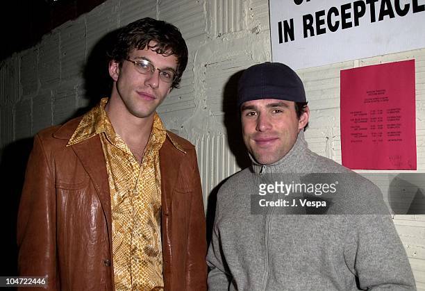 Dan Renzi and Jamie Murray during The Real World Reunion Tour at Beacon Theatre in New York City, New York, United States.