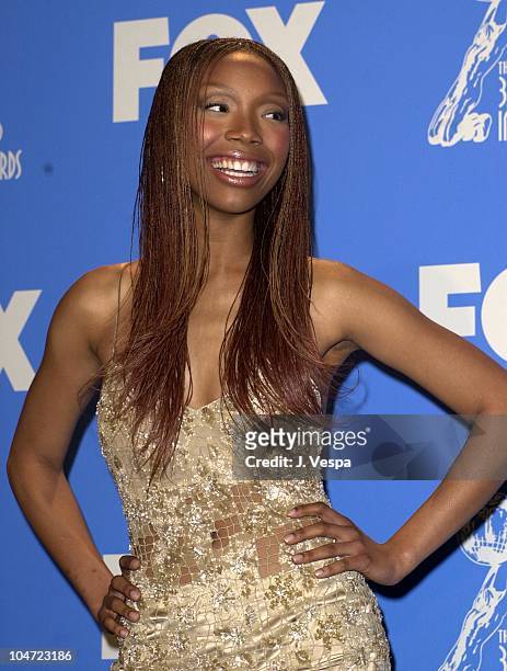 Brandy during The 32nd Annual NAACP Image Awards - Music at Universal Amphitheatre in Universal, California, United States.