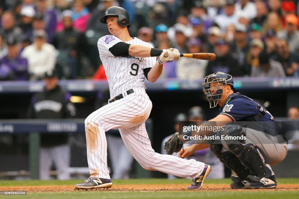 Divisional Round - Milwaukee Brewers v Colorado Rockies - Game Three