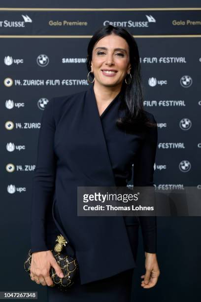 Nadine Labaki attends the 'Capharnaüm' photo call during the 14th Zurich Film Festival on September 30, 2018 in Zurich, Switzerland.
