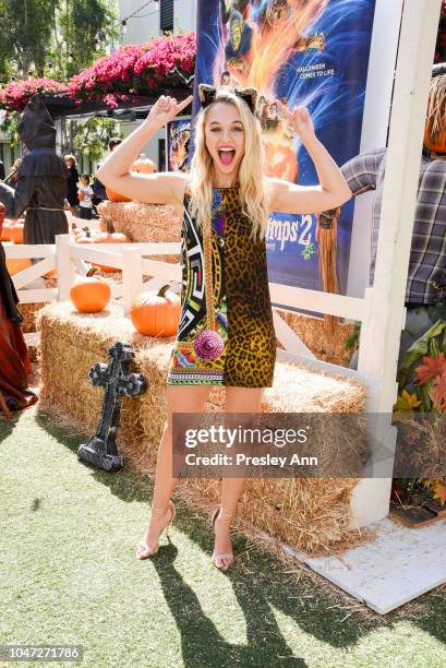 Madison Iseman attends Columbia Pictures and Sony Pictures Animation's "Goosebumps 2: Haunted Halloween" special screening at Sony Pictures Studios...