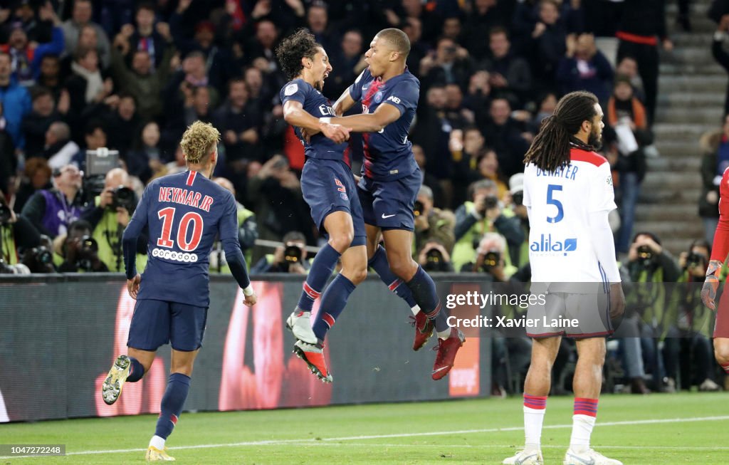 Paris Saint-Germain v Olympique Lyon - Ligue 1