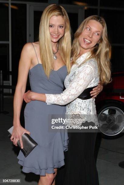 Mira Sorvino and Deborah Unger during The 5th Annual Los Angeles Italian Film Awards presents "Between Strangers" at Alto Palato in Hollywood,...