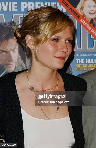 806 Kirsten Dunst 2003 Photos & High Res Pictures - Getty Images
