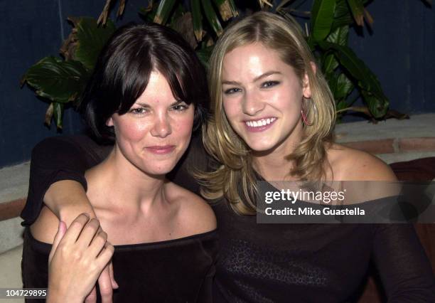 Sarah Jane Potts and Kelly Overton during Summer Nights Presents "The Gleam Of Dawn" Wrap Party at Dominicks at Dominicks in West Hollywood,...