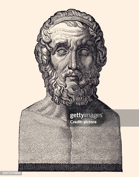 homer (xxxl) - greek philosopher stock illustrations