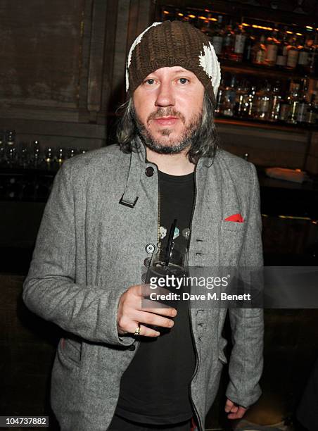 Damon Gough of Badly Drawn Boy attends an after party for the London premiere of Mr. Nice on October 4, 2010 in London, England.