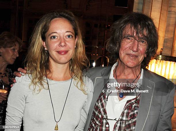 Francesca Marks and Howard Marks attend an after party for the London premiere of Mr. Nice on October 4, 2010 in London, England.