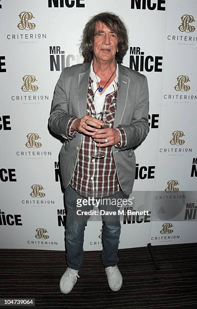 Howard Marks attends an after party for the London premiere of Mr. Nice on October 4, 2010 in London, England.