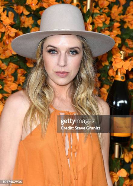 Ward arrives at the 9th Annual Veuve Clicquot Polo Classic Los Angeles at Will Rogers State Historic Park on October 6, 2018 in Pacific Palisades,...