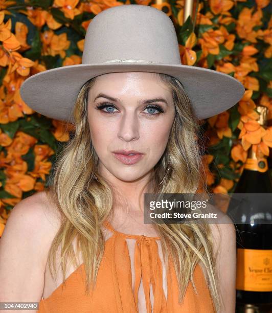 Ward arrives at the 9th Annual Veuve Clicquot Polo Classic Los Angeles at Will Rogers State Historic Park on October 6, 2018 in Pacific Palisades,...
