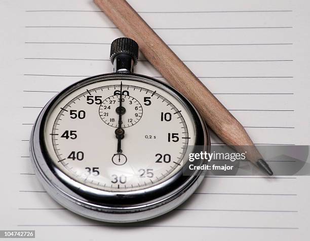 旧 chronometer - 10 minutes ストックフォトと画像