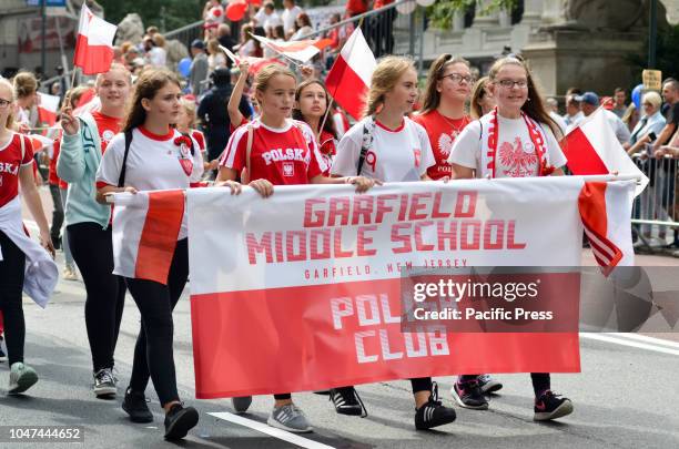 Thousands of Polish-American participated on the 81th Annual Pulaski day Parade on Fifth Avenue.