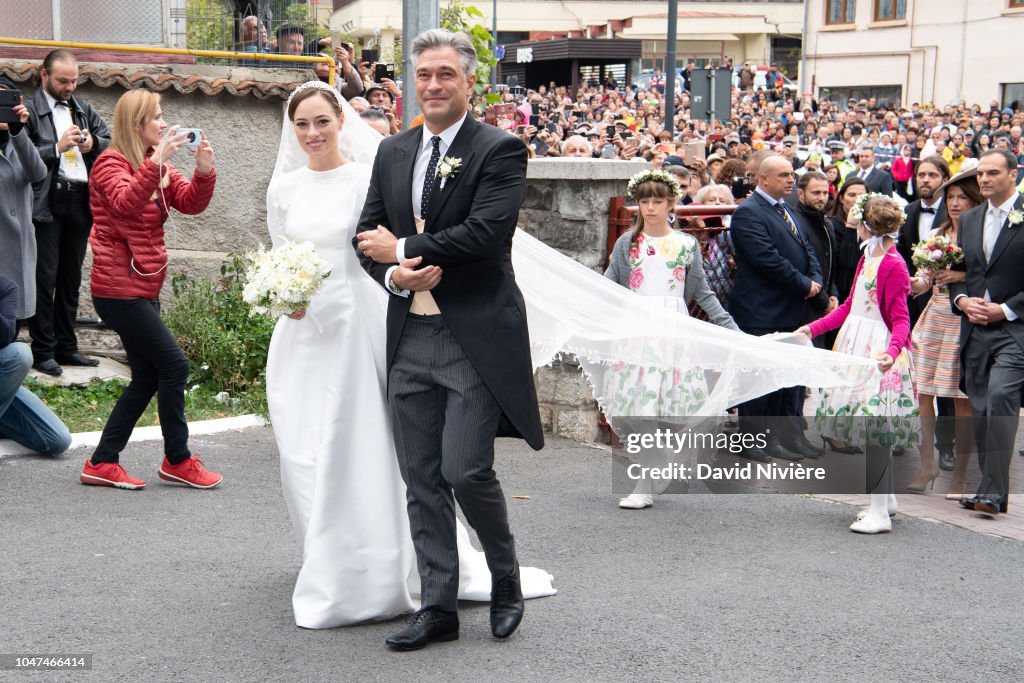 Wedding Of Prince Nicholas Of Romania And Princess Alina Of Romania In Sinaia