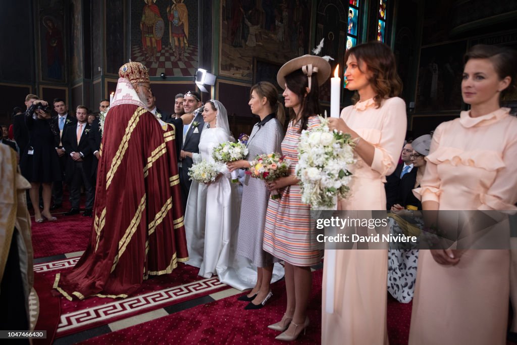 Wedding Of Prince Nicholas Of Romania And Princess Alina Of Romania In Sinaia