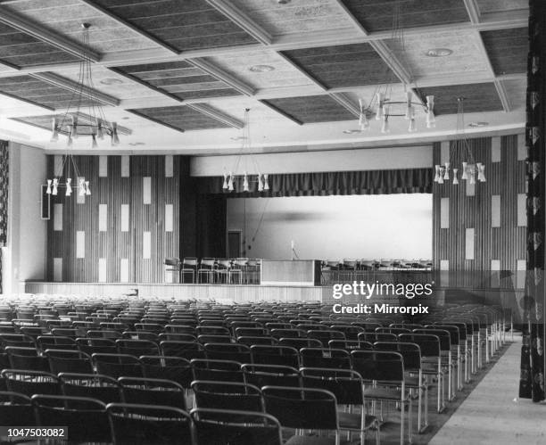 Assembly Hall of the Rugby College of Technology and Arts, 10th September 1959.