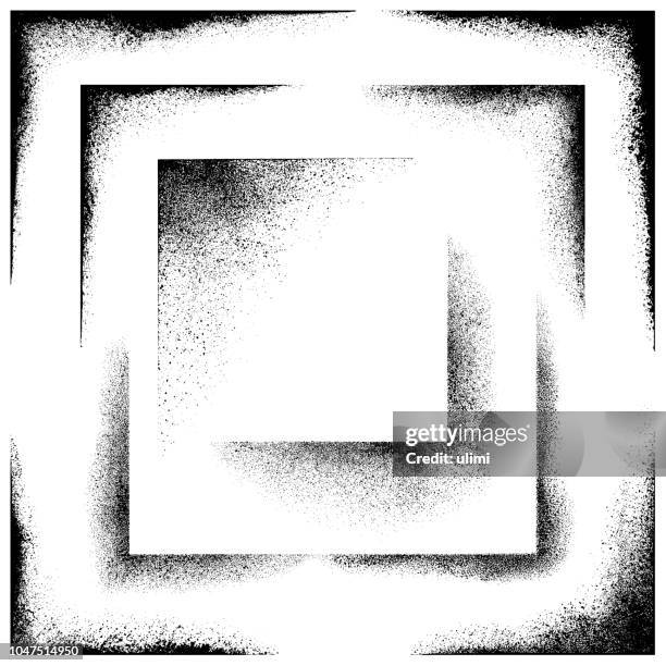 grunge corners - corner stock illustrations