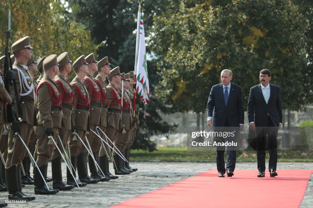 erdogan visit budapest